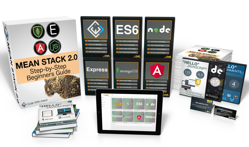 MEAN Stack 2.0 Step-by-Step Beginners Course